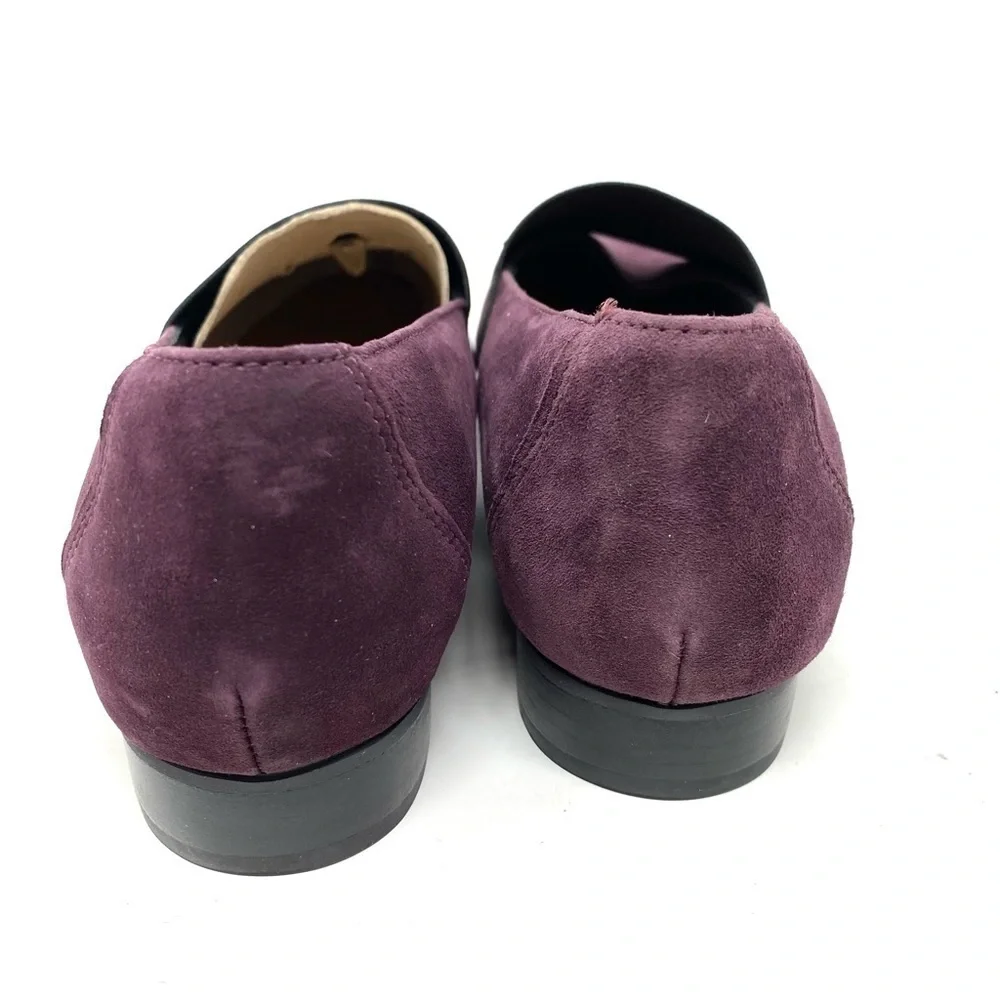 Clarks UN Blush Lo Aubergine Suede WIDE